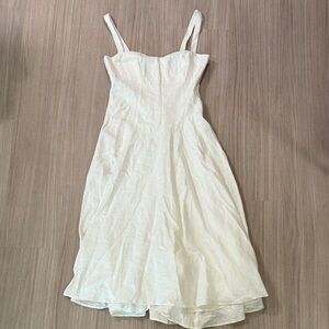 Reformation Bekki Linen Dress, size 12